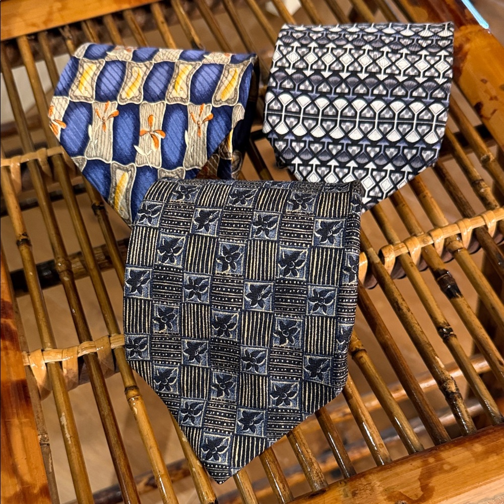 Robert Talbott Men's Tie Collection - Blue, Black, Gold